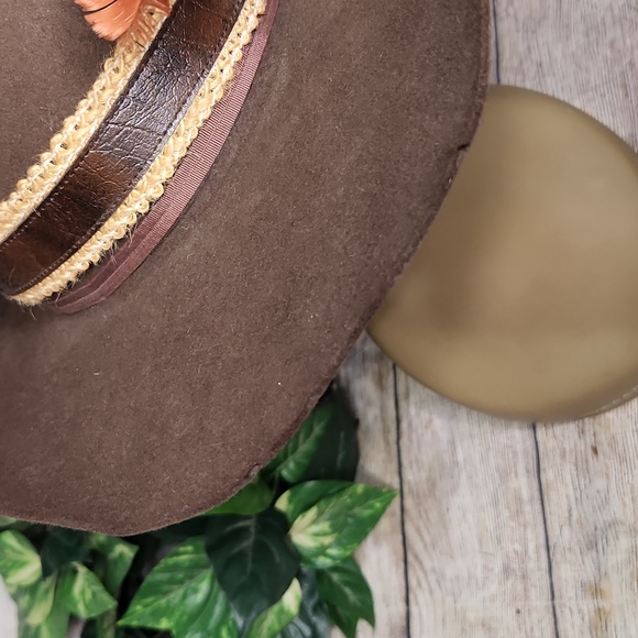 Falcon Brand Gold Label Feathered Hat 7 3/8 - Picture 8 of 12